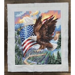 Dimensions‎ Gold Collection cross stitch kit 35077 "Flight Of Freedom" Completed
